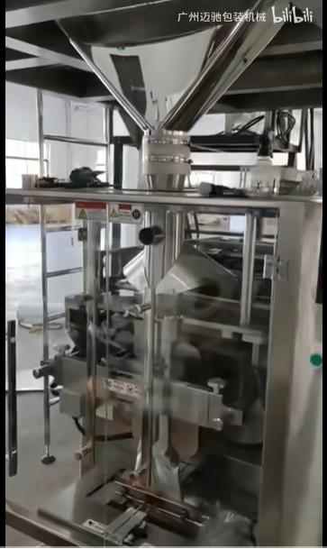 线性颗粒物料自动称量立式包装机现场.jpg